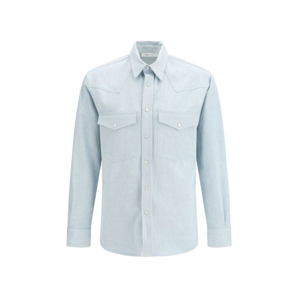 Umit Benan Blue Denim Men's Shirt